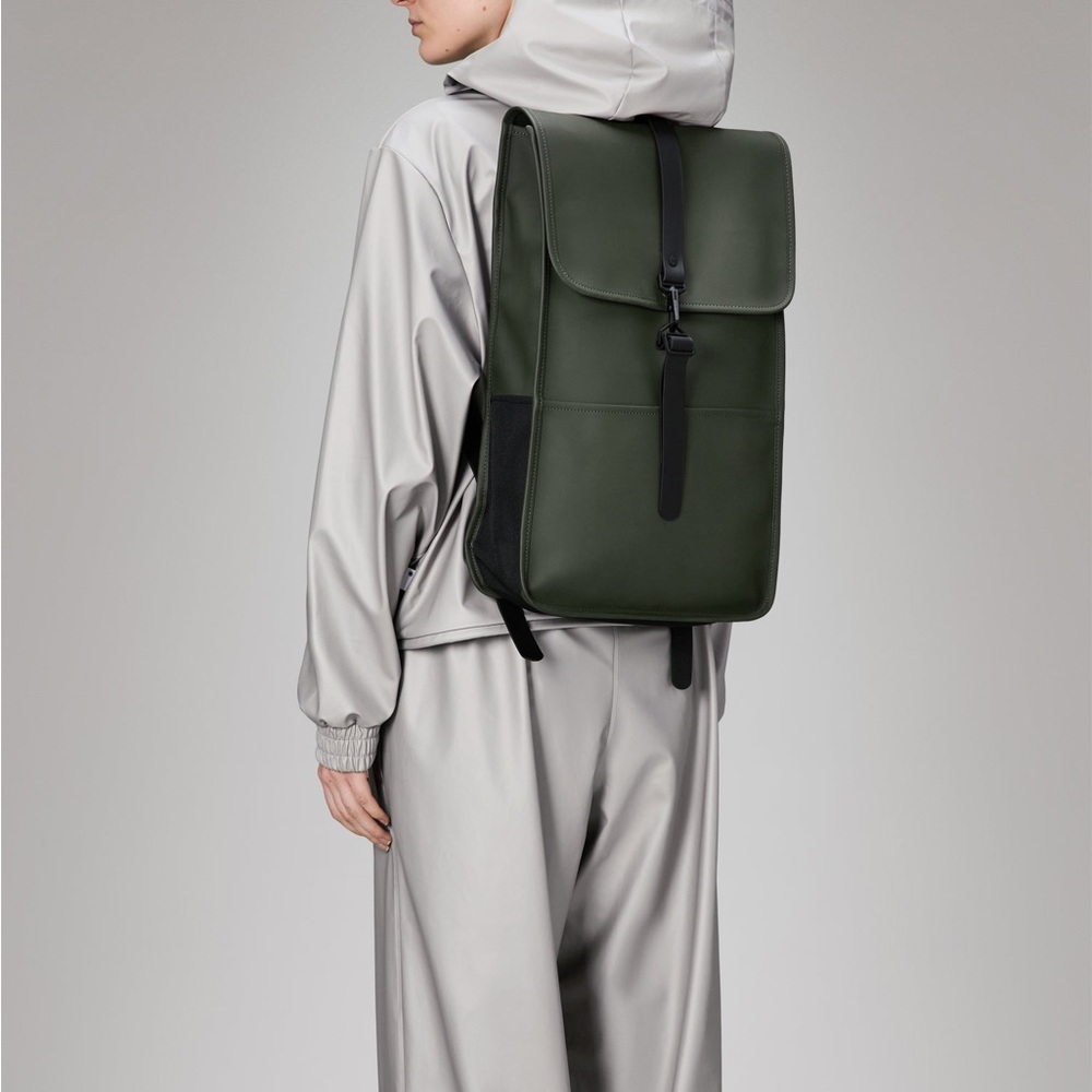 NWOT Rains Green Backpack